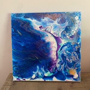 Wall art 12”x12” on canvas